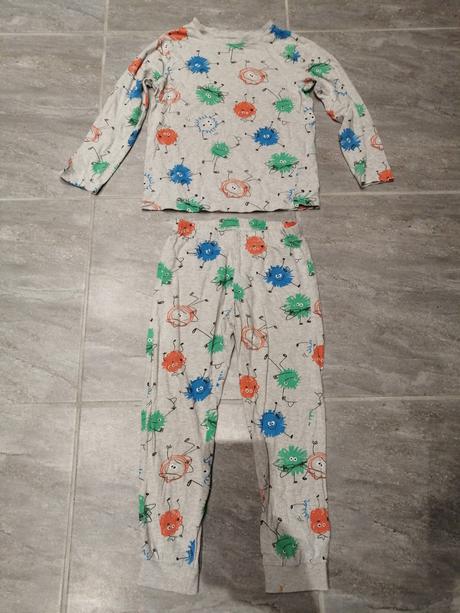 Pyžamo v122 faf sivé, f&f,122