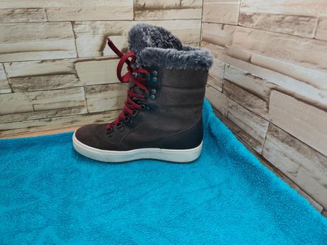 Weinbrenner 36 - dámske kožené zateplené topánky s, 36