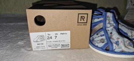 Papučky rak, v.24, rak,24