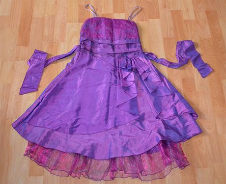 Fialove saty, vel. 40-42, 40