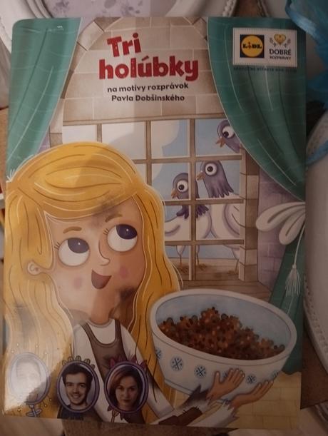 Audio cd tri holúbky lidl rozprávky, 