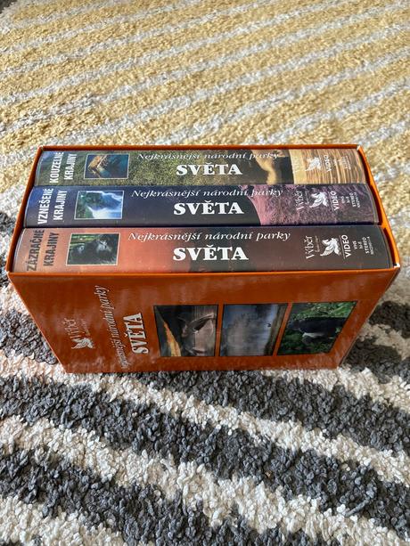 3 x vhs nejkrásnější národní parky světa, 