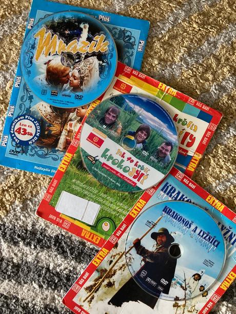 Dvd mrázik, ako sa krotia krokodíly, krakonoš, 