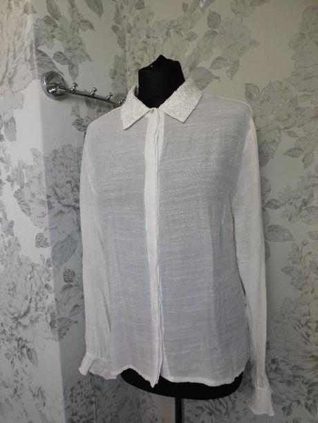Kvalitna vzdušna lahučka košelova bluzka, 38