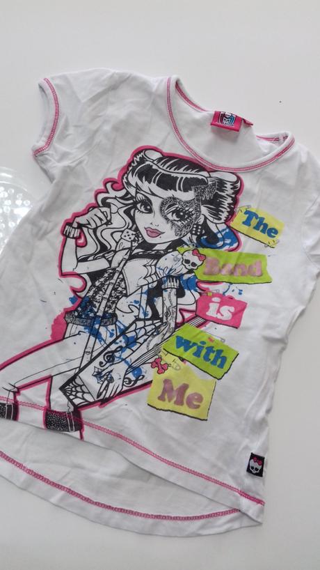 Monster high tričko, disney,128