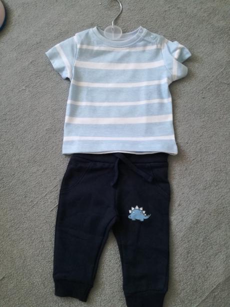 Set tricko s teplakmi nové, 56 / 62