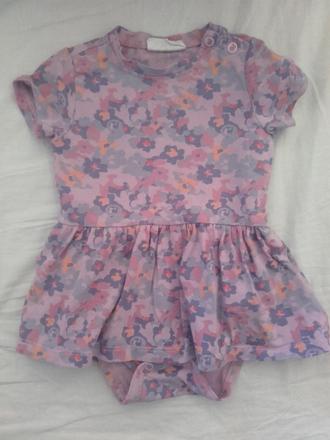 Fialové šatové body, coccodrillo,74