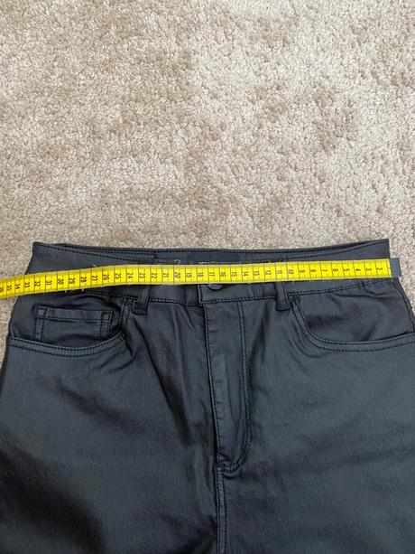 Koženkové nohavice, vero moda,s