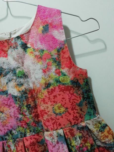 Slávnostné šaty s kvetmi, young dimension,128