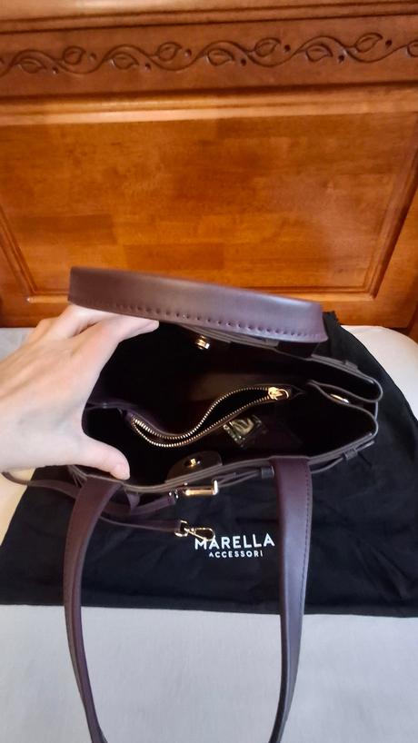 Fialová kabelka marella,