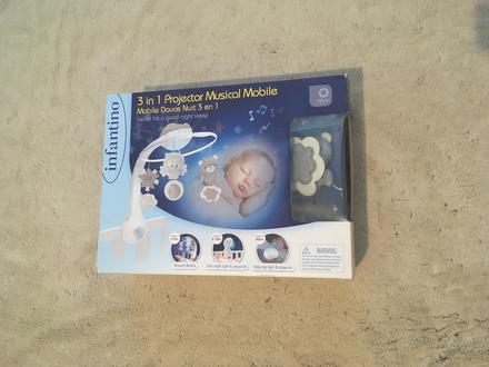 Kolotoč pre bábätka infantino 3v1, 