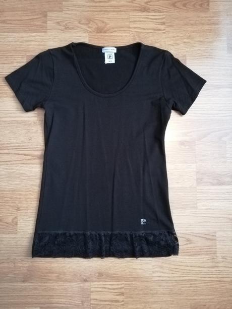 Tričko s krajkou, pierre cardin,m