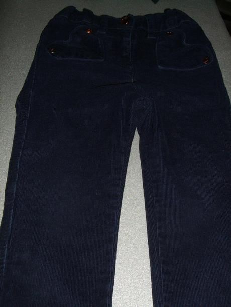 Elastické kordové nohavice tu- nenosené, tu,80