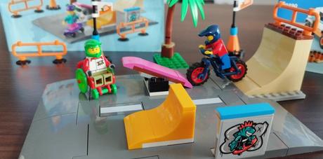 Lego city 60290 skatepark (195 dielikov),