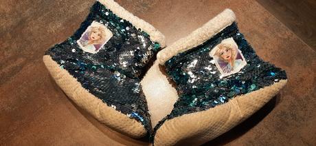 Zateplene prezuvky na doma, anna a elza, disney,30