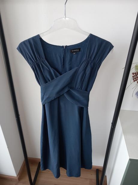 Hodvábne šaty caroll 38/m, m