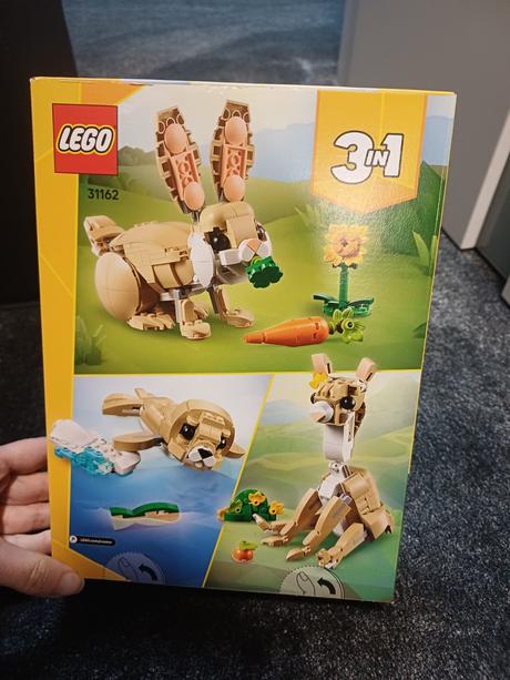 Lego 3v1 zajacik, lama, tulen, 
