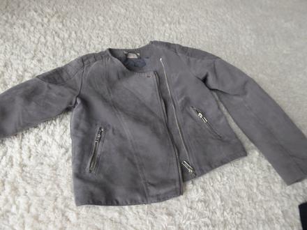 Semišová bunda hm, h&m,128