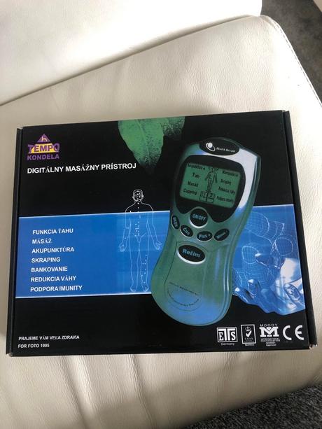 Terapeutický masážny neurostimulátor proti bolesti, 