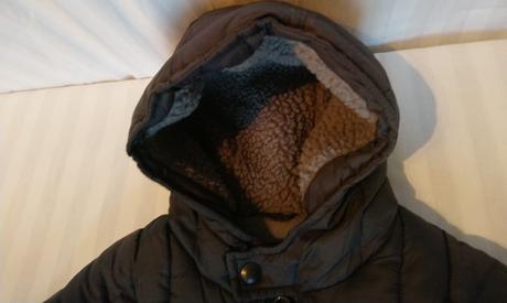 Chlapčenská tmavo sivá zimná bunda, gap, gap,74