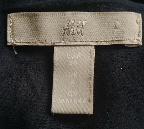 Ľahké vzdušné šaty, h&m,s