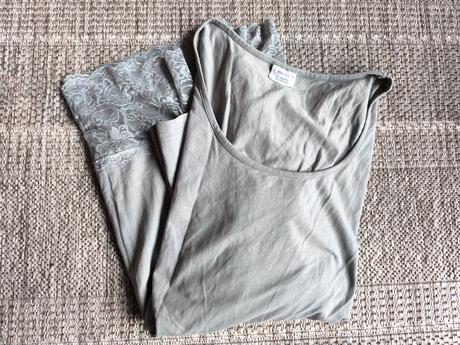 Tričko s čipkou, xxl