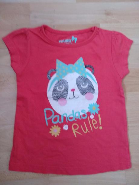 Tričko panda, young dimension,104