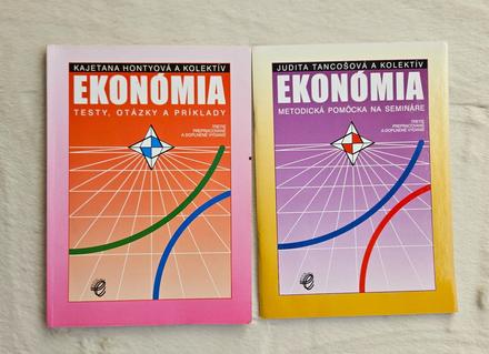 Knihy 'ekonomia', 2 kusy,