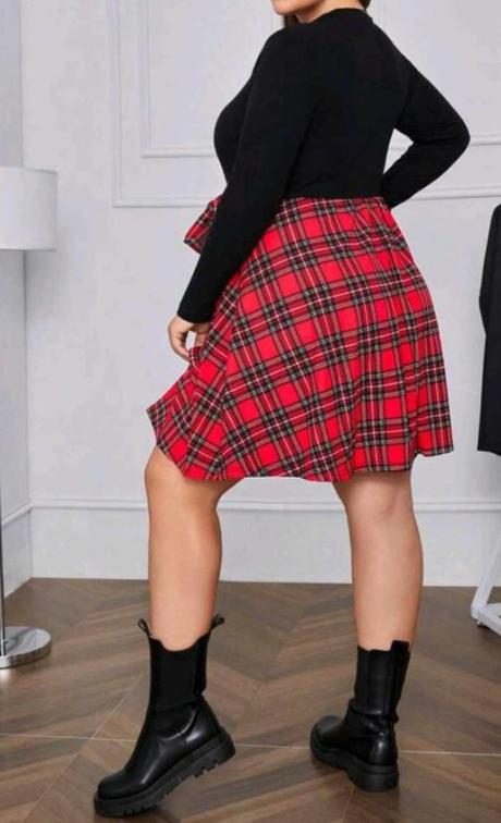 Vianočné šaty xxl, 48 / 52 / 54 / xxl / xxxl