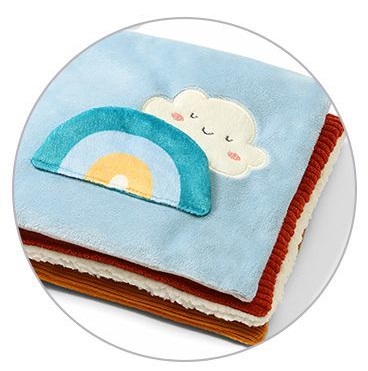 Babyono zmyslová knižka príroda, 