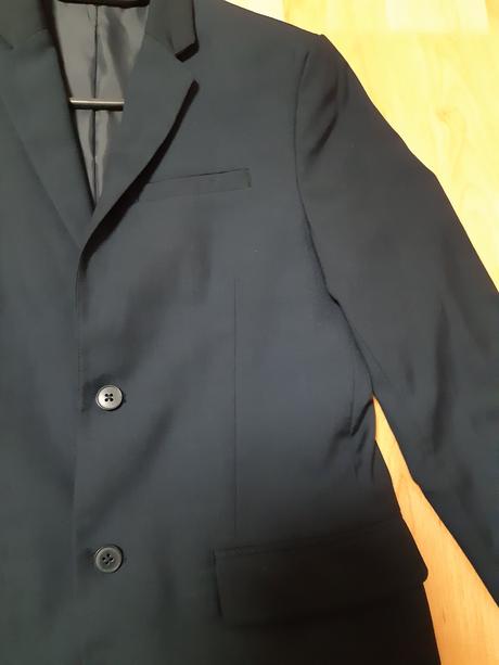 Sako h&m tmavomodré 152, 152