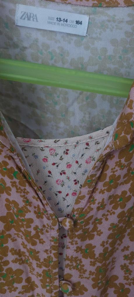 Kvietkove saty, zara,164