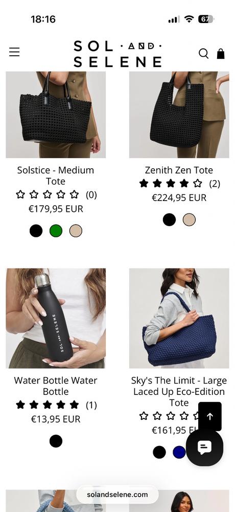Taška sol and selene,