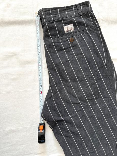 Ľanové nohavice, l