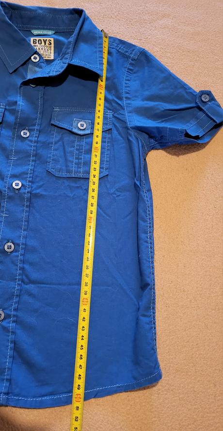 Chlapčenská košeľa velk. 122/128, hema,122