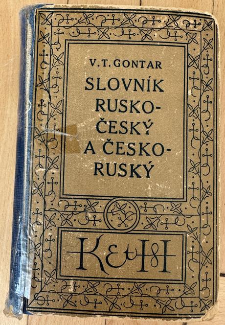 Slovník rusko český česko ruský za 3eur, 