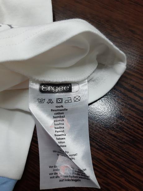 Tričko ergee vel. 74, ergee,74