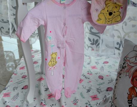 Dupačky-macko pú+podbradník-56, f&f,56