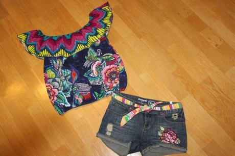 Top v štýle bardot, desigual,152