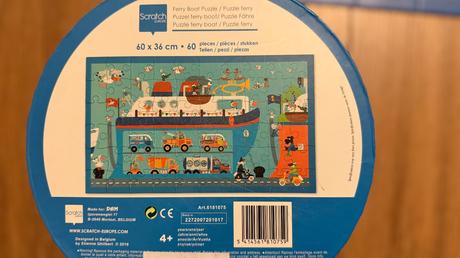 Puzzle scratch - trajekt, 