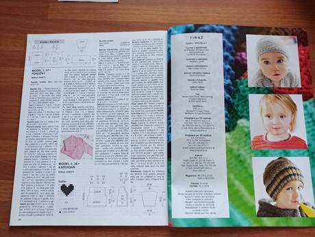 Časopis pletenie baby,