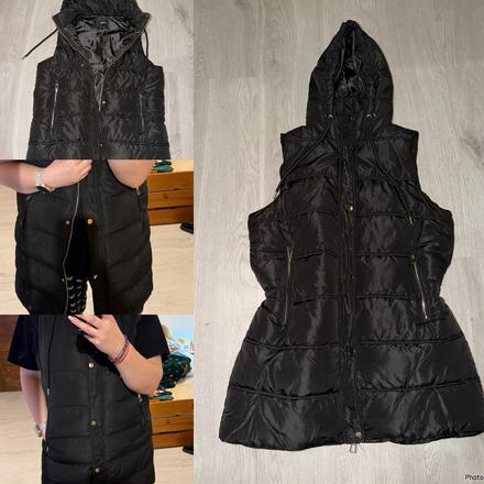 Sinsay zimna stylova damska predlzena vesta-bunda, sinsay,xl