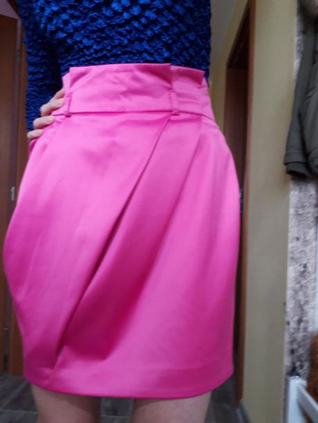 Elegantná ružová sukňa, 36