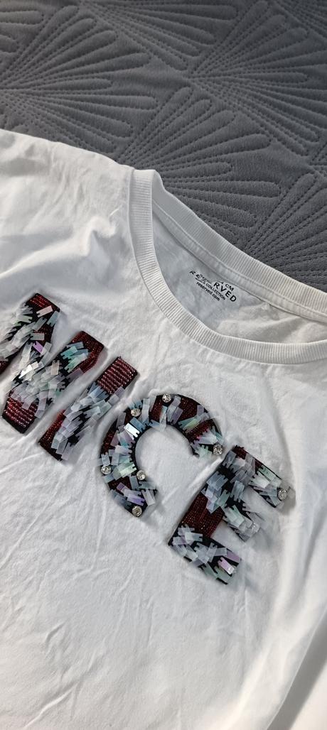 Biele tričko s aplikáciou, reserved,164