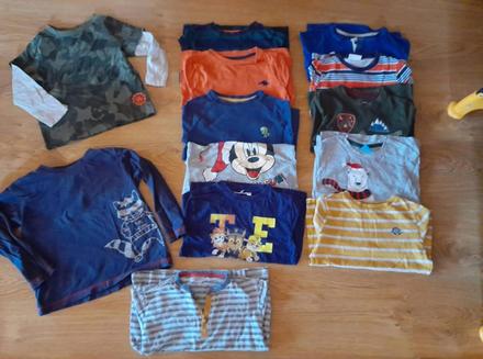 Tričká dlhý rukáv, f&f,104