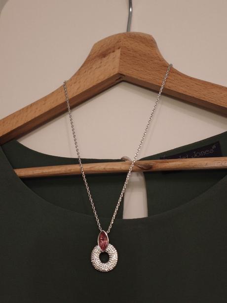 Krásna retiazka so swarovski krištáľmi, swarovski