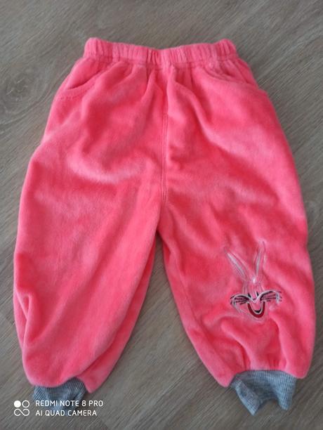 Body + tričko + tepláky pre dievčatko, 68–80