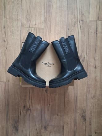Vysoke topanky pepe jeans, pepe jeans,40