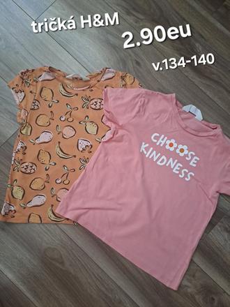 Tričká h&m, h&m,134