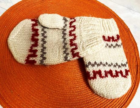 Naturálny set z ovčej vlny, l